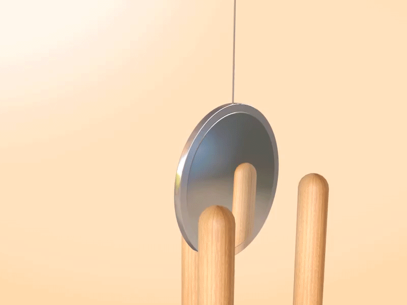 Study Of Pendulum & Reflective Surface 3d animation 3dart after affects animation c4d cinema 4d cute design gif loop motiongraphics oddly satisfying video videoart