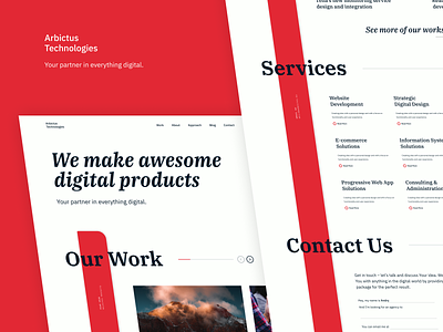 Creative Agency Landing Page branding clean debut design estonia figma minimalistic typography ui ux vector