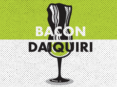 Bacon Daiquiri anyone? animation bacon daiquiri design series
