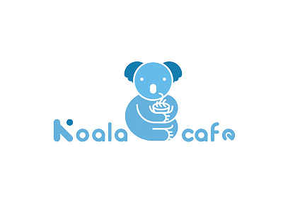 Koalacafe2 cafe coffee koala logo lovely