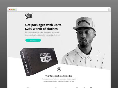 ThreadBeast Landing Page