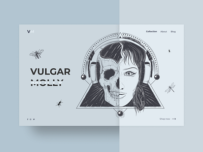 Vulgar Molly design ui uidesign