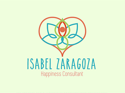 Logo Design Isabel Zaragoza Consultant branding logo logo design