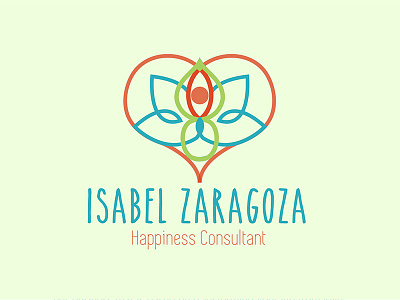 Logo Design Isabel Zaragoza Consultant