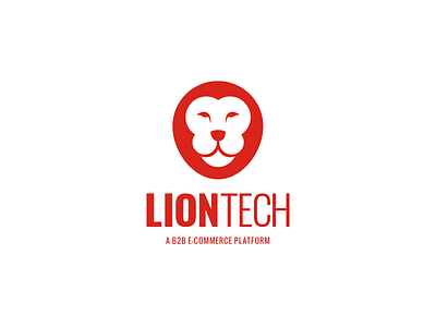 LionTech Corporate Logo africa branding design lion logo logo design