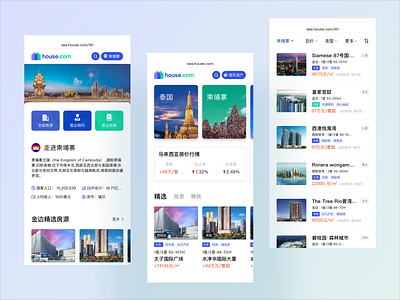 House global overseas version app design