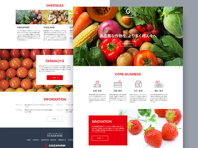 Web design for agriculture agriculture farm japan japanese web design
