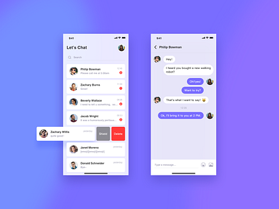 Let's Chat /UI practice