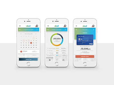 App Banca Móvil app branding design digital ui ui ux design visualdesign xperience
