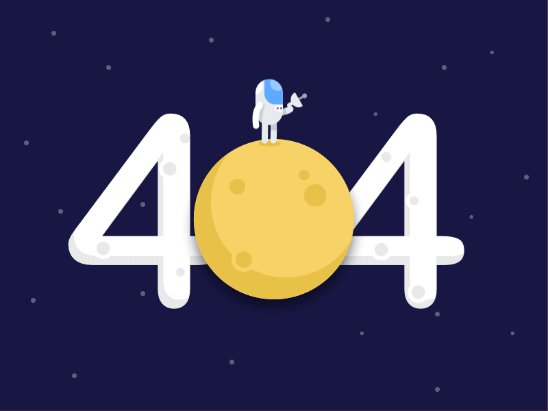 404 Escaping gravity 404 astronaut error gif lost moon planet space spaceship stars universe website
