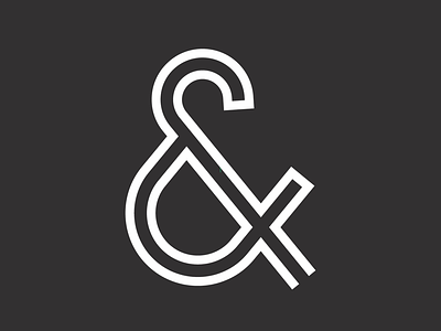 Ampersand ampersand illustrator lettering type vector