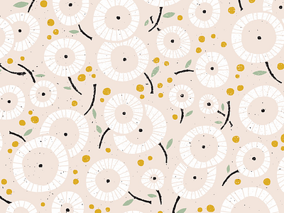 Simple floral pattern