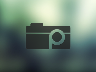 Pictir Icon camera clean minimal negative photo pictir space