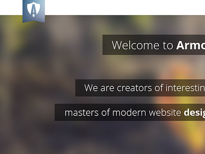 Armos Media redesigned header