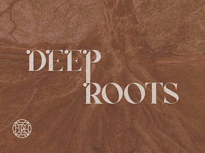 Deep Roots – Sermon Series Design church design organic sermon series simple design