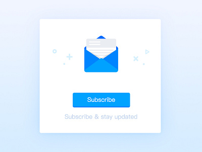 Day026 | Subscribe buttion email mail subscribe ui