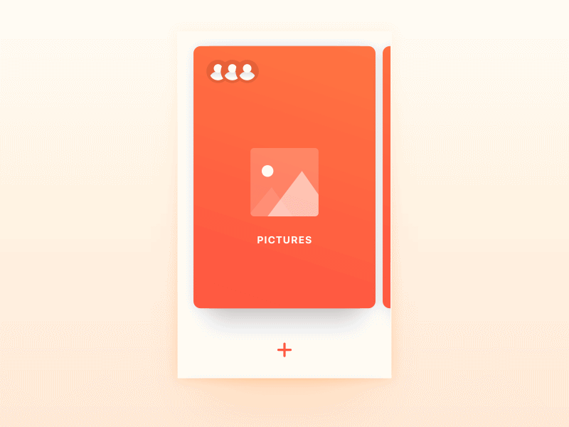 Day090 | Create New article card gif icon music picture red video