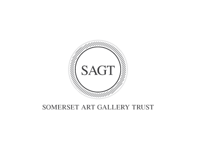SAGT Logo, Thicker black logo white