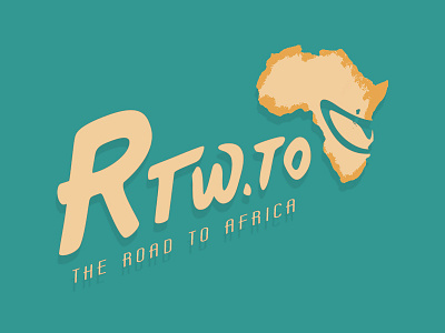 Road to Africa - logo design adventure africa continent explore helmet logo map minimal moto motorcycle world