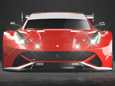 Ferrari F12 GT ferrari transport design