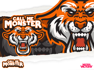 call me monster tiger esports logo