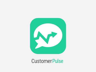 Daily UI #005 - App Icon app customer dailyui icon logo nps pulse