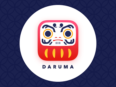 DailyUI 005 - App Icon app app icon dailyui daruma icon japan ui
