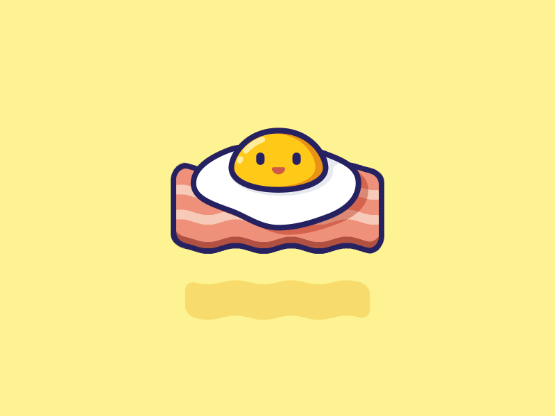 Egg Yoke Bacon And Eggs designs, themes, templates and downloadable graphic  elements on Dribbble