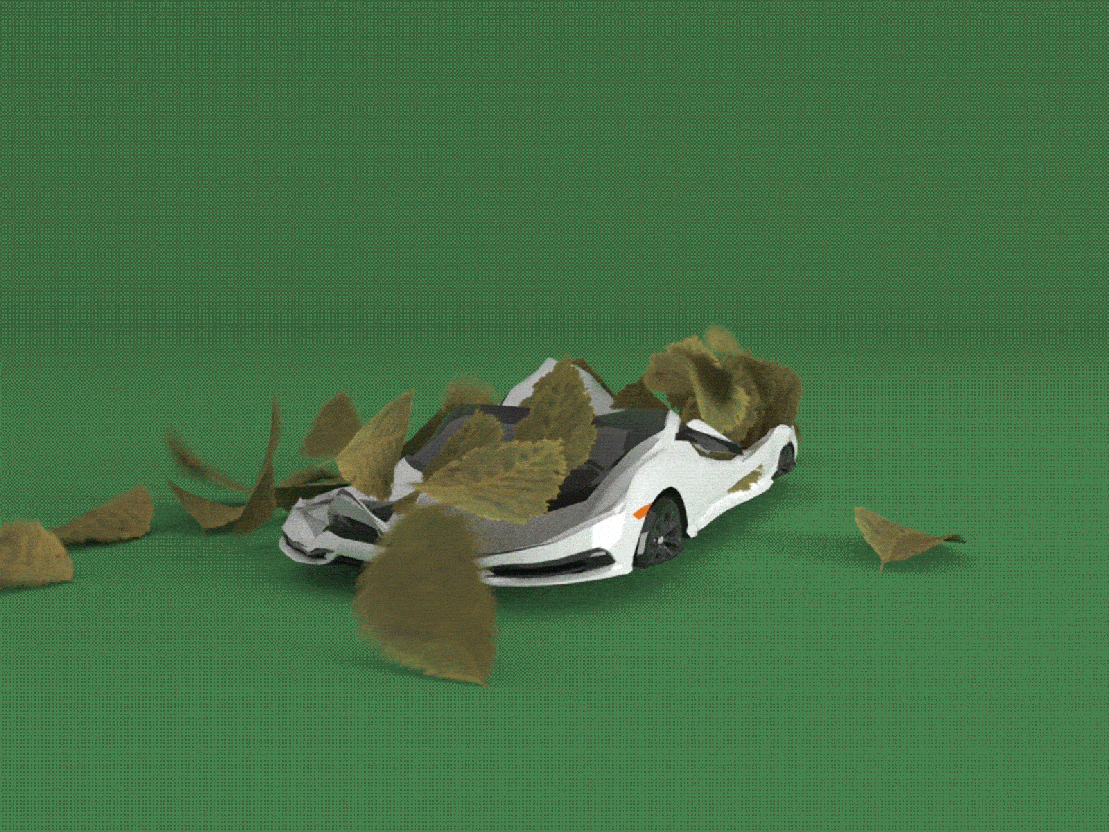 BE GREEN ! 3d 3d animation 3d art 3d artist accident aftereffects car cinema4d ecology green loop loop animation motion motion animation motion design motiongraphics