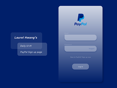 daily UI 001_PayPal sign up page