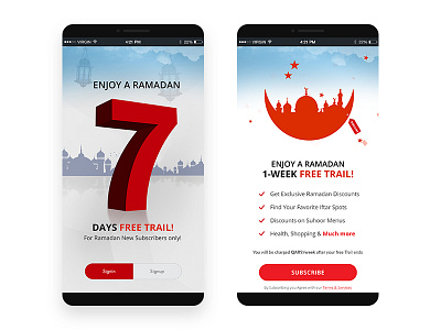 Ramadan Theme Bizstore app application bizstore dashboard deals econceptions fashion iphone ramadan restaurants shopping trail