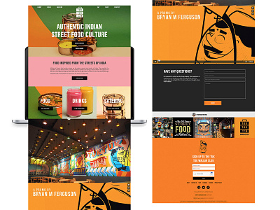 Tuk Tuk Online Website :: cutefunk :: adobe illustrator adobe photoshop adobe xd branding cutefunk design restaurant ui vector web website website design wordpress