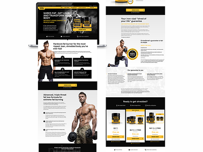 Primeshred website design