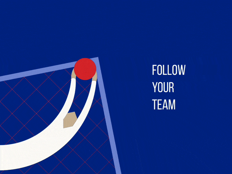 Follow your team animation clear cup design fifa football worldcup2018 graphics minimal motion time world