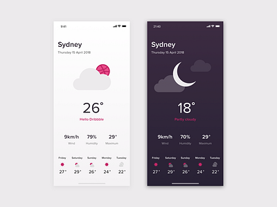 Weather App Concept