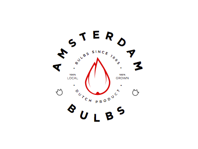 WIP logo amsterdam branding bulbs id logo
