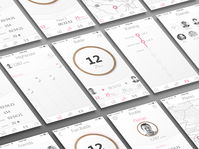 YOYO - App application design interaction interactive interface mobile prototype screen ui yoyo
