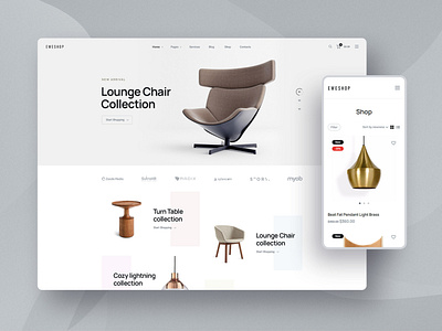 Eweshop - WooCommerce Multipurpose Shop clean corporate ecommerce furniture landing shop store theme webdesign website woocommerce wordpress