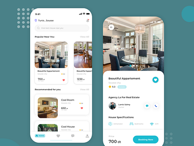 RealUI - real estate mobile app