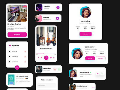 UI Kit Dark