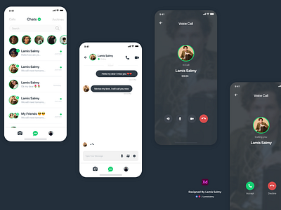 ChatUI  - mobile app Design