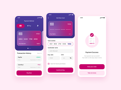 Credit Card Payment Method 002 app design appui appuidesign card checkout checkout page credit creditcard creditcardcheckout dailychallange dailyui 002 dailyui002 design figma payment ui