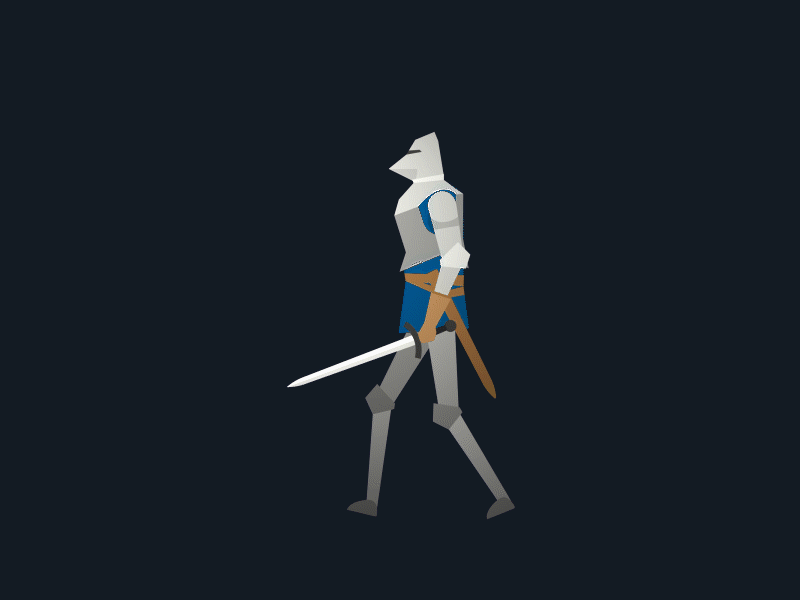 Knight Walk by Henry Noble on Dribbble
