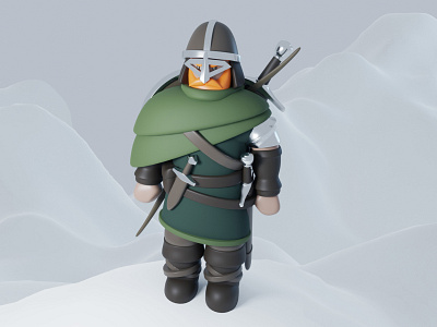 Viking characterdesign snow viking