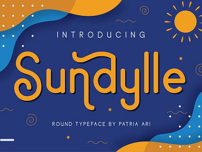 Sundylle Round Typeface