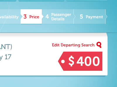 Turkish Airlines.com (Concept Work) -- Price Page