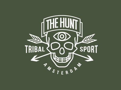 The hunt sports club logo