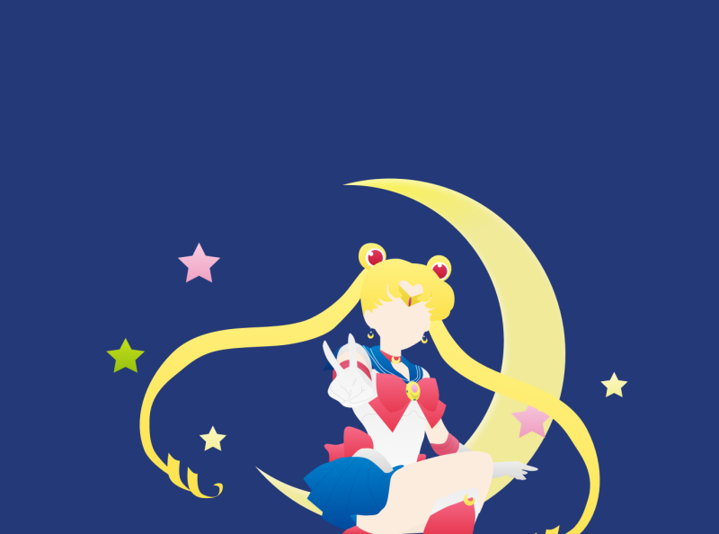 Sailor Moon by Vânia Ribas on Dribbble