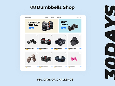 8 - Dumbbells shop