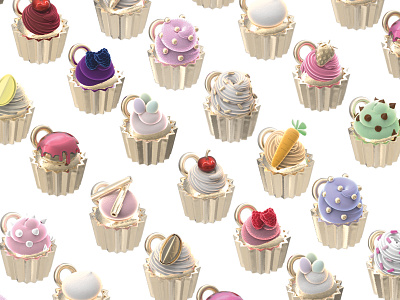 Cupcake Explosion branding cupcake design food icon illustration website